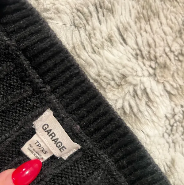 Black Knit Sweater Garage - Image 3
