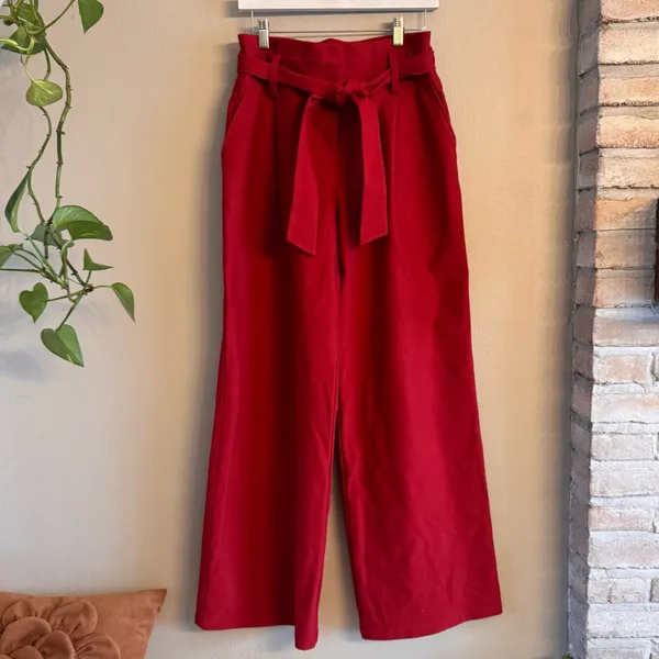 Anthropologie Paperbag Wide‎ Leg Trousers - Image 2