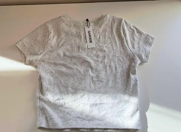 Garage Grey cropped baby tee- NWT - Image 3