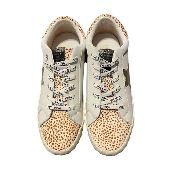 Vintage Havana Women's Cheetah Print Lace-Up Sneakers Size 11 - Image 5