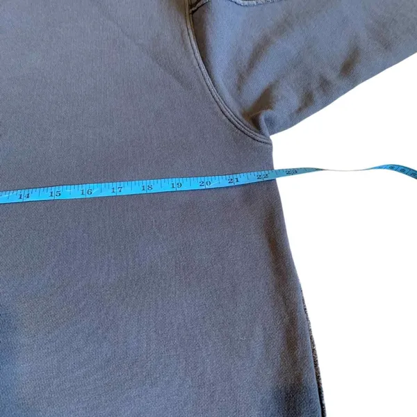 ​Aerie UPSTATE Blue Crewneck Sweatshirt S Petite Vtg Wash‎ Faded Aesthetic VSCO - Image 7