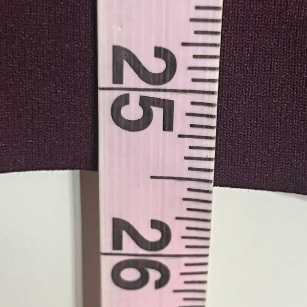 Athleta Momentum Long Sleeve Top XS Maroon Burgundy Mesh Ventilation 211280‎ - Image 6