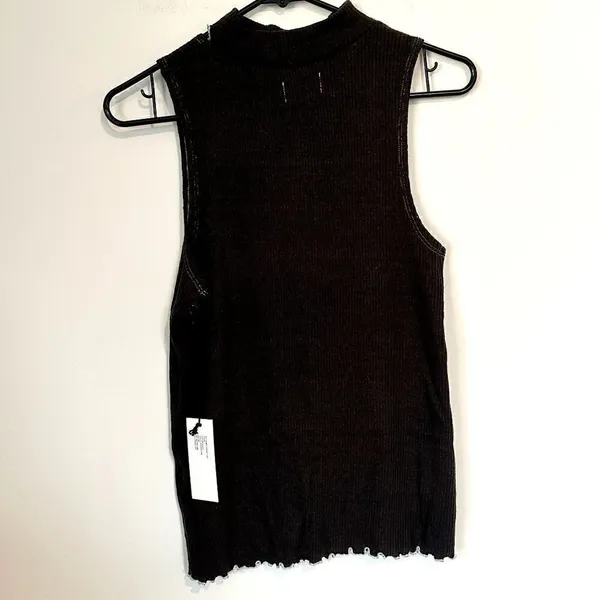 NWT MATE the Label Black Raylin Mockneck Tank - S/M - Image 7