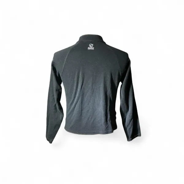 The‎ North Face Flight Series Cropped Black Fleece 1/4 Zip Pullover Women - Image 2