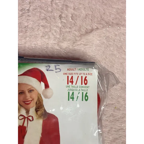 Forum Novelties Miss Santa Costume/Outfit For Women Fits 14/16‎ - Image 4