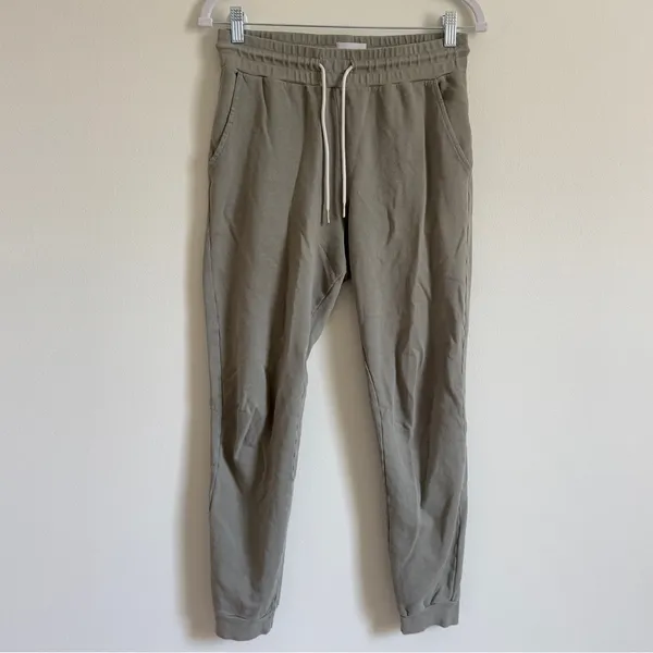 MATE the Label Organic Terry Classic Jogger size S in Sage - Image 2