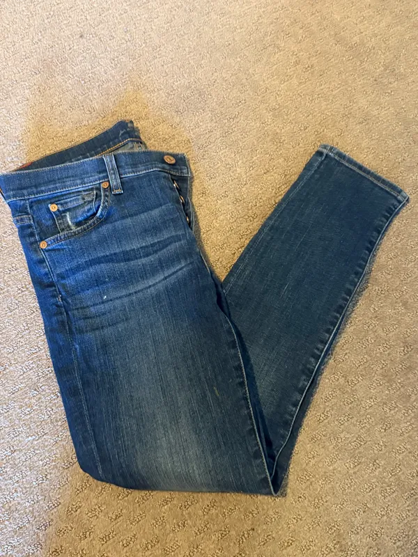 7 For All Mankind Skinny Jeans - Image 4