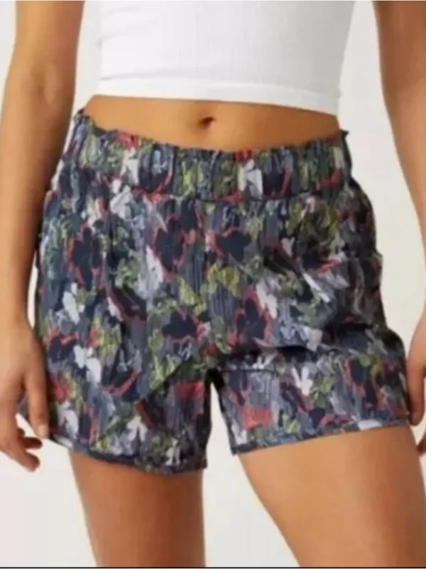 Free People Movement In The Wild Printed Shorts Supernova Women’s Size XS - Image 7