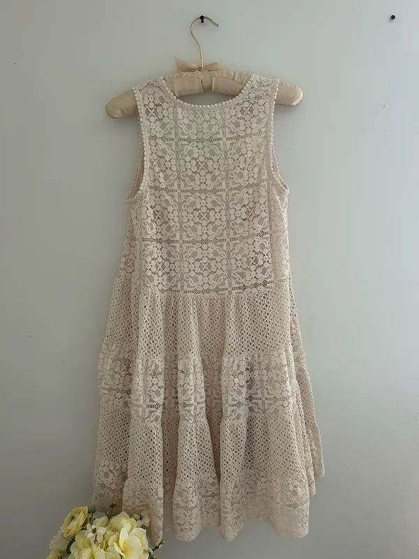 Altar’d State Sleeveless Lace Mini Dress - Image 3