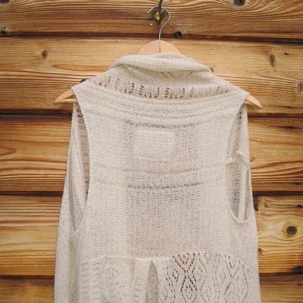 Anthropologie Angels of the North Lua Long Cardigan Sweater XS S - Image 9