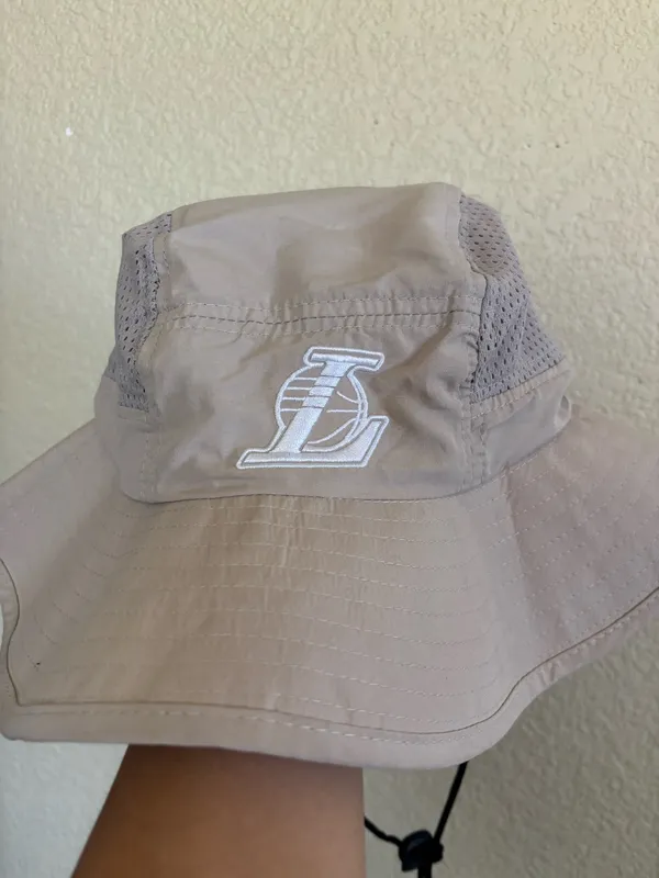 NBA Los Angeles Lakers tan bucket hat - Image 2
