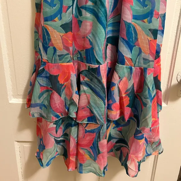 Show Me Your Mumu Reese Ruffle Midi Dress, Small, NWT - Image 9