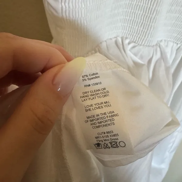Show Me‎ Your Mumu Fling Mini Dress Sz Small in White New - Image 8
