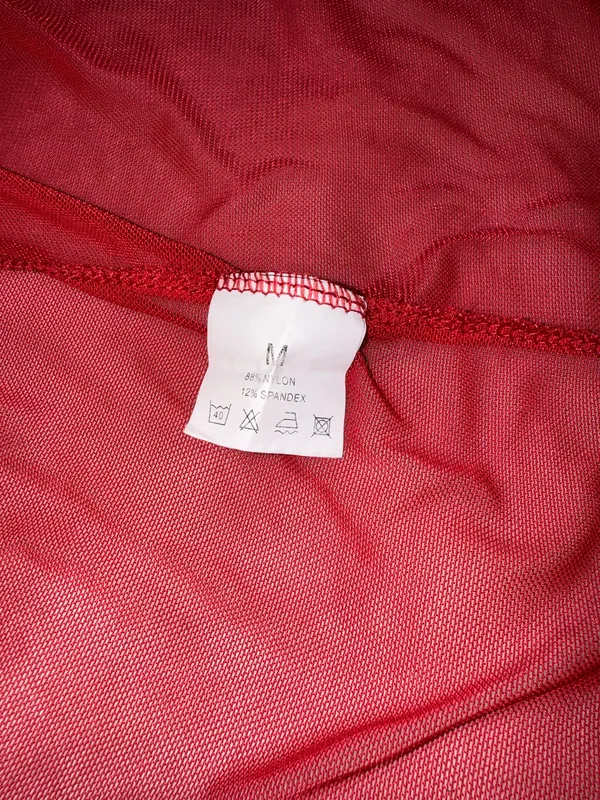 Ababoon One Piece red Lingerie size Medium - Image 5