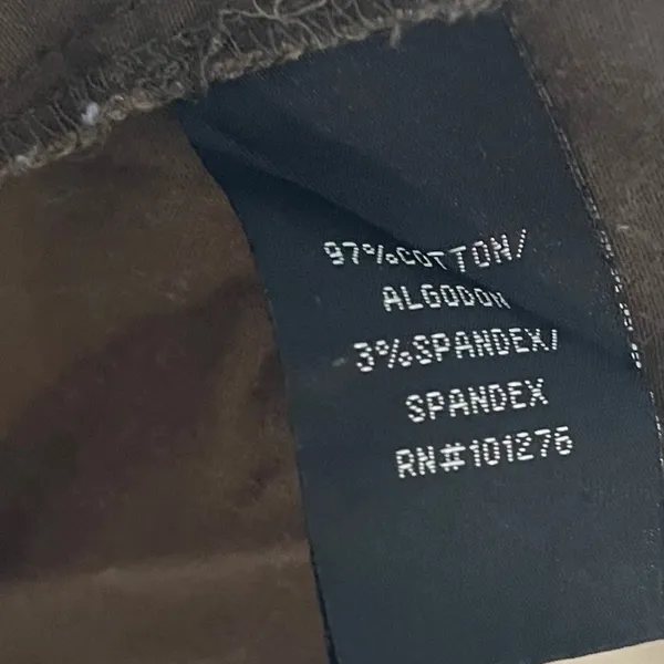 Rampage Women Olive Brown Utility Button Front Mini Dress Belted Puff‎ Sleeve L - Image 8