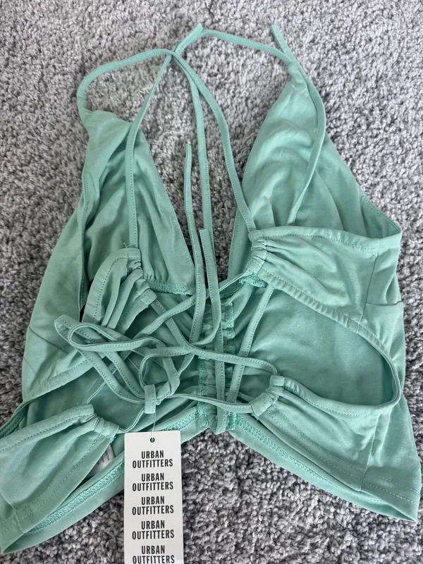NWT urban outfitters light green crop top - Image 3