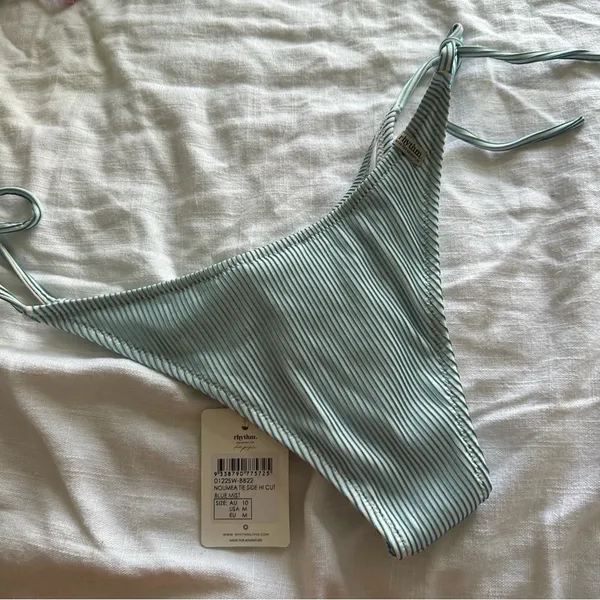 NWT Rhythm Striped Noumea Ribbed Bikini Bottom - Image 5