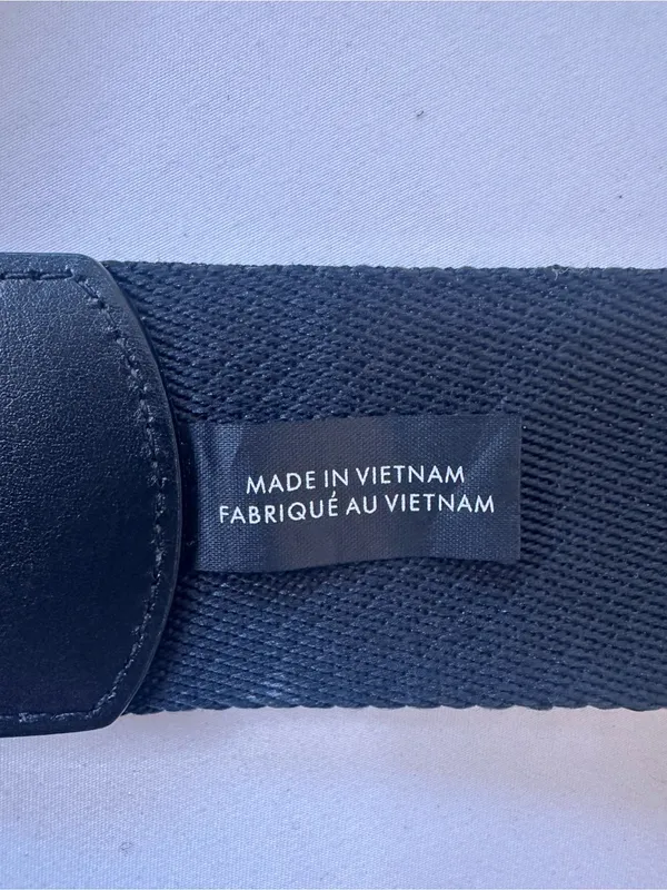 Marc Jacobs Light Grey Camera Bag with Camouflage Strap - Image 3
