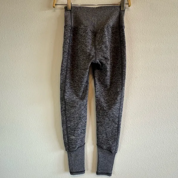 Alo Yoga Alosoft Lounge Leggings Grey Athletic Athleisure Size X-Small - Image 6