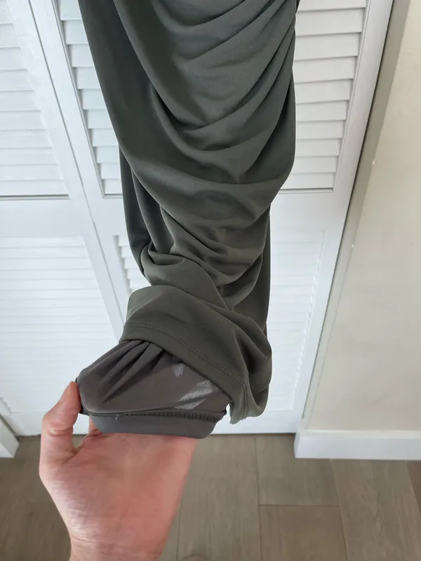 Zara Olive Green Mini Dress - Image 7