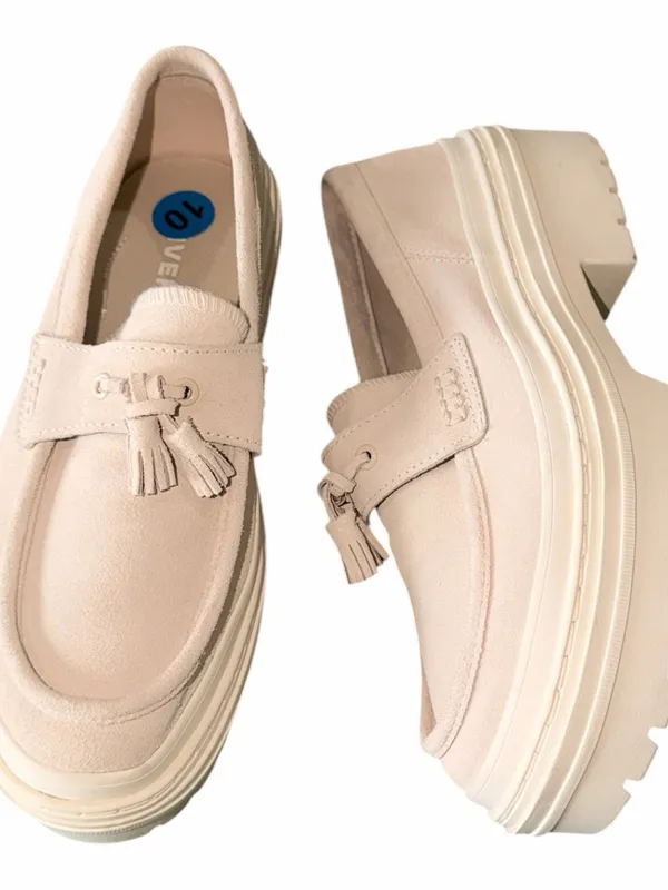 NEW Converse Chuck Taylor All Star Lugged Heel Loafer Suede A15553C Slip On 10 - Image 5