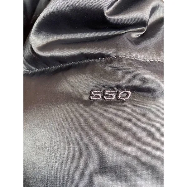 The North Face 550 Down Aconcagua Parka II Full Zip Hooded Pewter Large - Image 3