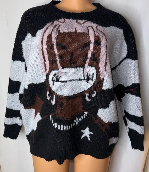 Knitted character sweater Multiple - Image 2