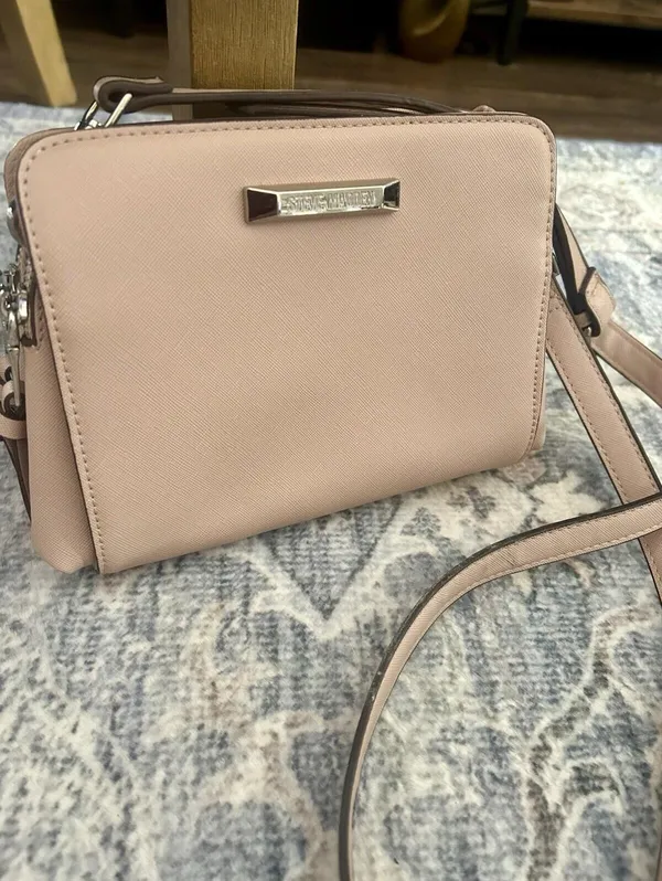 Steve Madden Pale Pink Women’s Crossbody Handbag W/Adjustable Strap - Image 2