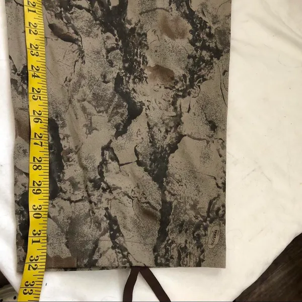 NWT Natural Gear Men’s Camouflage Camo Khaki Brown Cargo Pants Streetwear Hiking Outdoor 100% Cotton-Men XL Measurement in pics - Image 6
