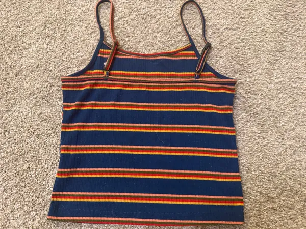 Dazy Tank Top Blue - Image 2