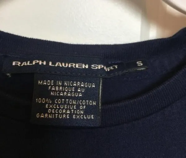Ralph Lauren Navy Yellow Top - Image 4