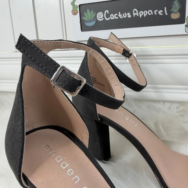 New Madden Girl Bella Two-Piece Block Heel Sandals Size 7 - Image 5