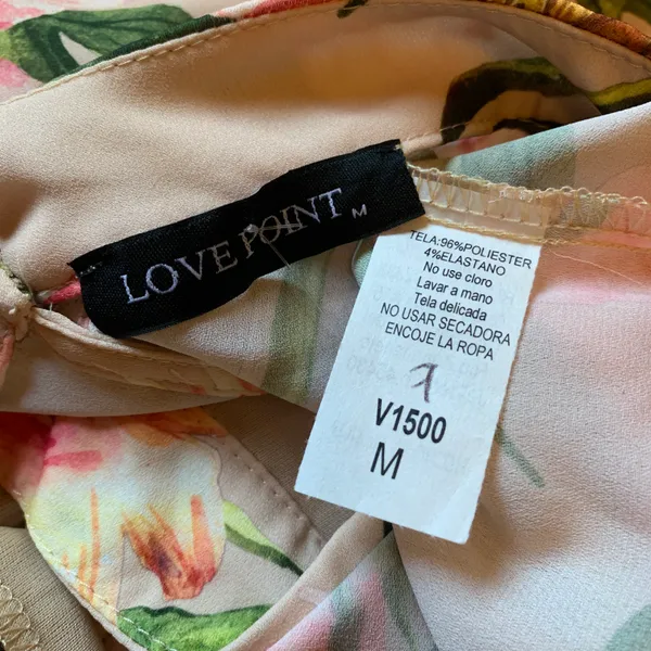 Floral Pleated Mini Dress Size M Multi Size M - Image 11