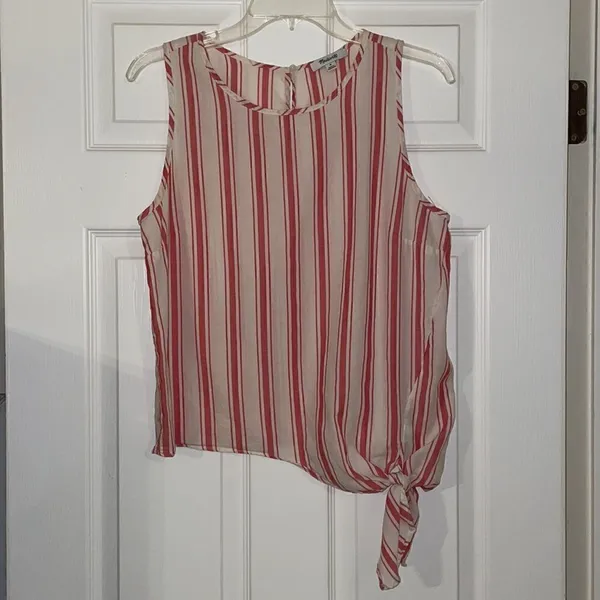✨Madewell Side-Tie Tank in Marcia Stripe - Image 4
