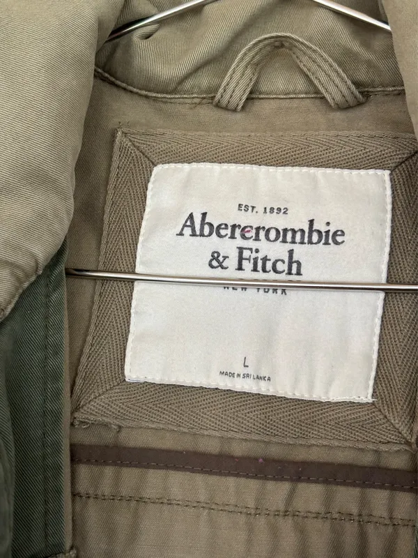 Abercrombie and Fitch Army Jacket L - Image 8
