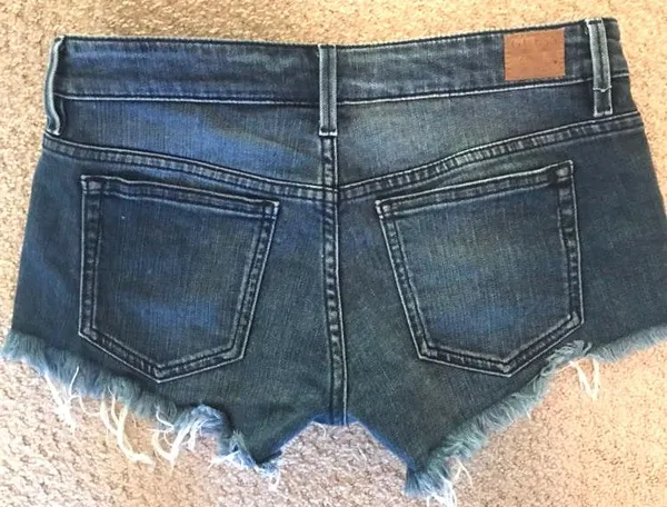 Jean Shorts with diamond detail - Image 3