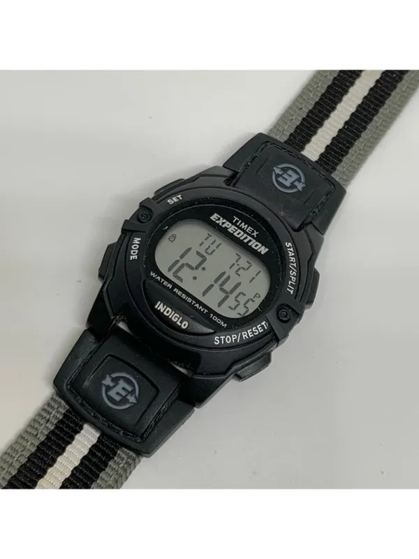 Timex Expedition Women T49661 sports digital watch 34mm black tone running - Image 2