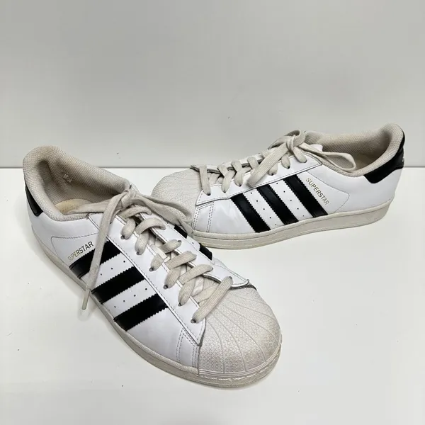 Adidas Super Star la marques Aux3 Sneakers‎ Size 8.5 - Image 2