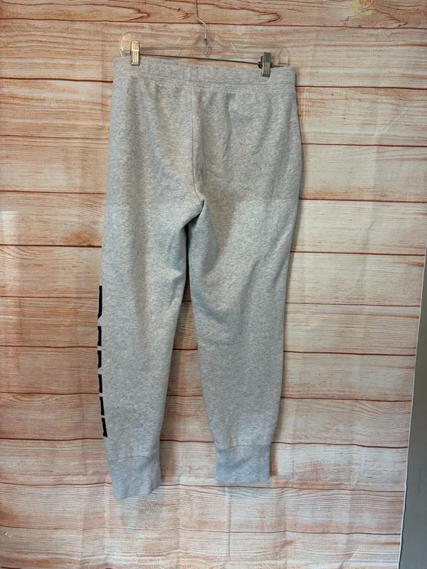 Victoria's Secret Gray Sweatpants with Black Logo Tag - Image 2