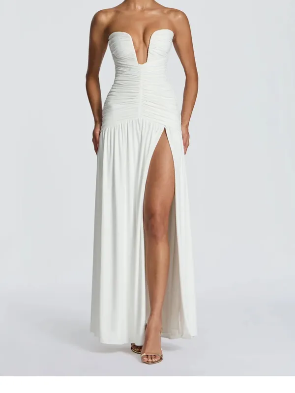Babyboo white maxi dress - Image 2