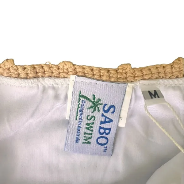 Sabo Skirt Sabo Swim Avani Crochet Bottom M NWT - Image 4