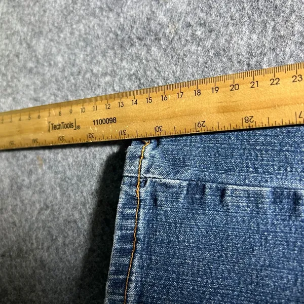 Y2K SO Wear It Declare It Flare Bootcut Jeans Womens 15 Avg Stretch‎ - Image 3