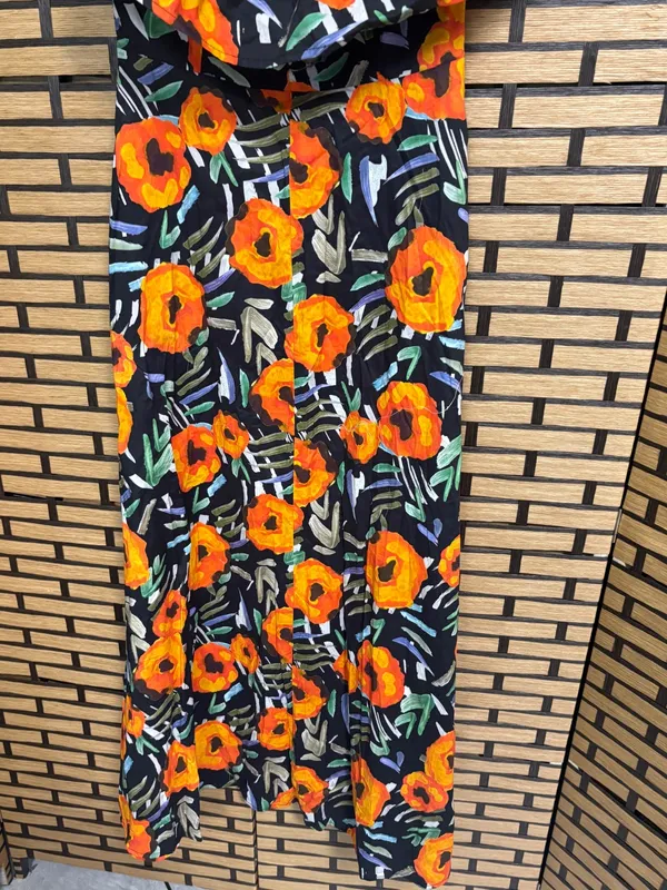 Vestique Floral Strapless Maxi Dress Size Medium - Image 6