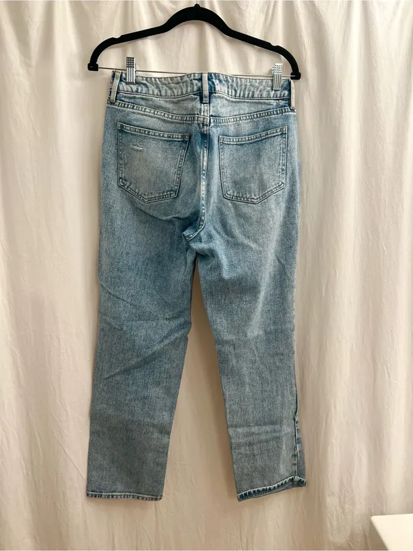 PacSun Light Blue Distressed Boyfriend Jeans - Image 2