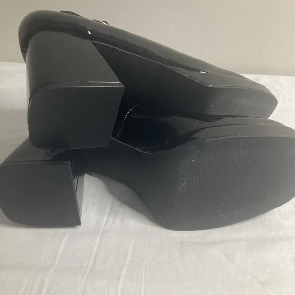 Steve Madden satin mingle platform Mary Jane chunky heel Square Toe 90's Y2K - Image 10