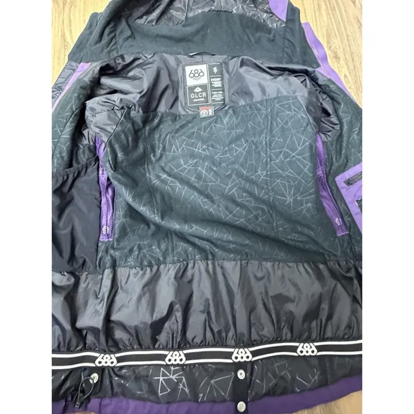 686 GLCR Collection Ski Snowboarding Snow Jacket Purple‎ infiDRY - Image 10