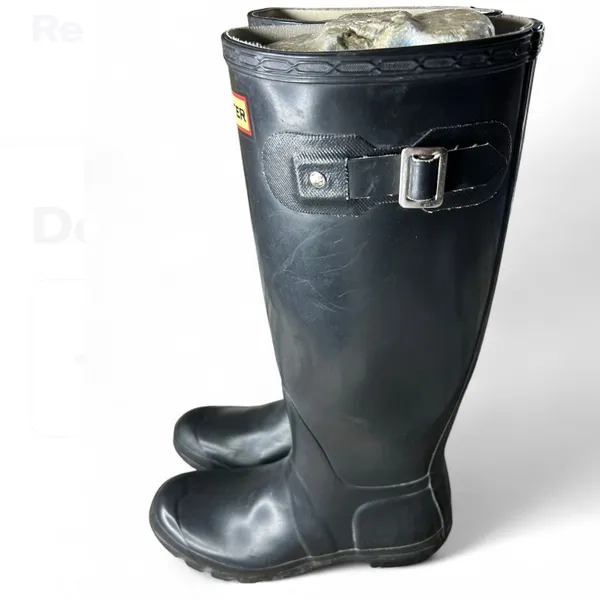Hunter Original Tour Tall Boot size 6Mens 7 women’s. - Image 3