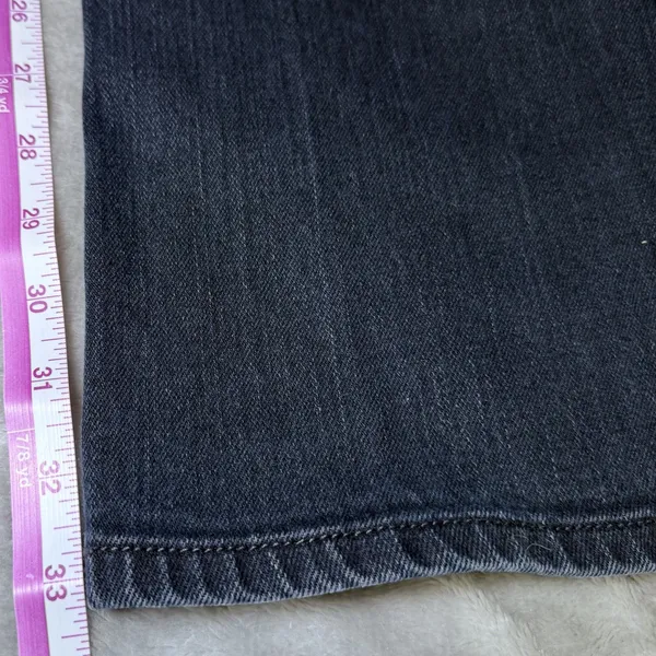Levis 515 Womens Size 14 Long Bootcut Jeans Dark Wash Stretch Denim Blue Casual - Image 9