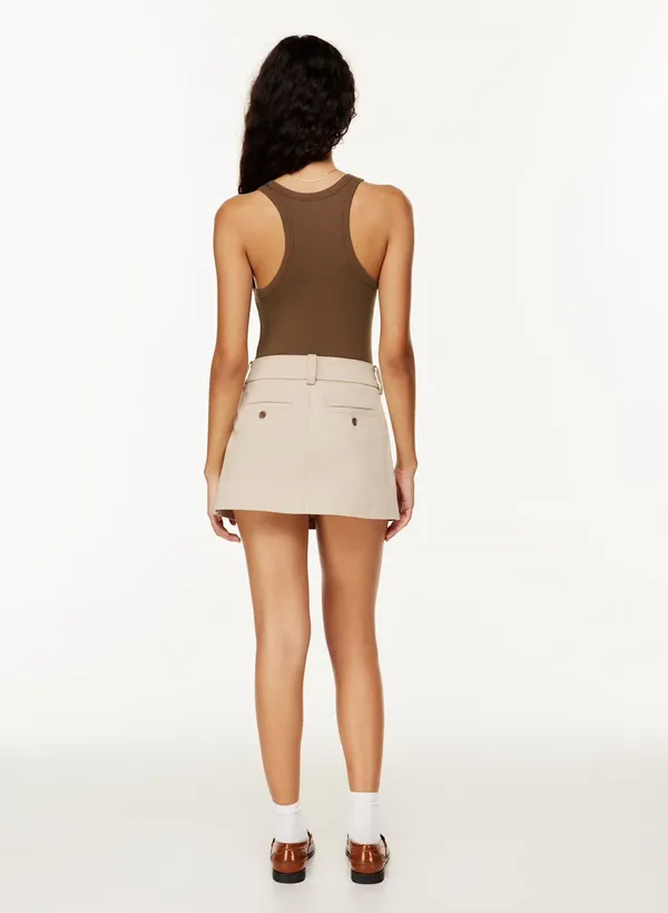 Sunday Best Honor Hip Tank in brown, size XS - Image 3