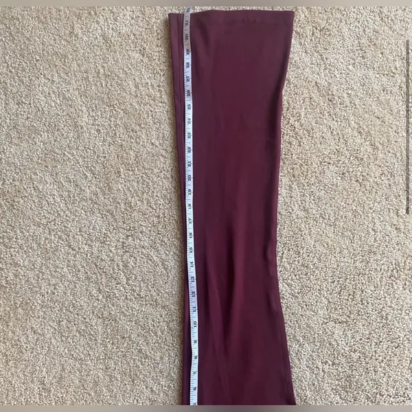 NWOT Lululemon Groove Pants - Red Merlot - Image 4